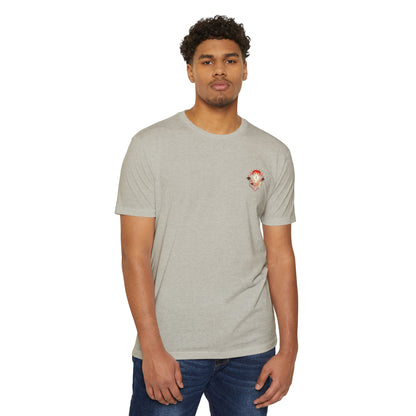 Anime Graphic T-Shirt — Red-Haired Warrior Back Print