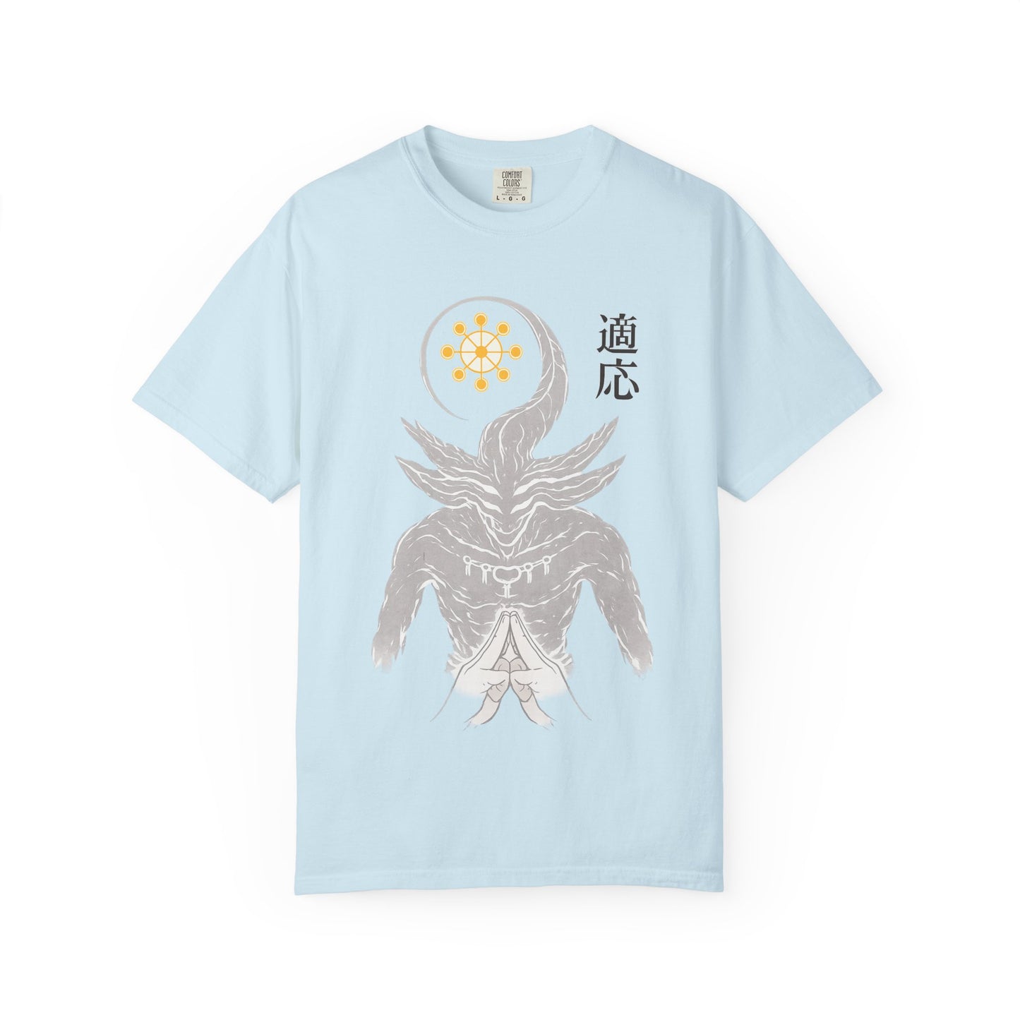 Demon sigil T-Shirt — Japanese “Adapt” Kanji Graphic Tee