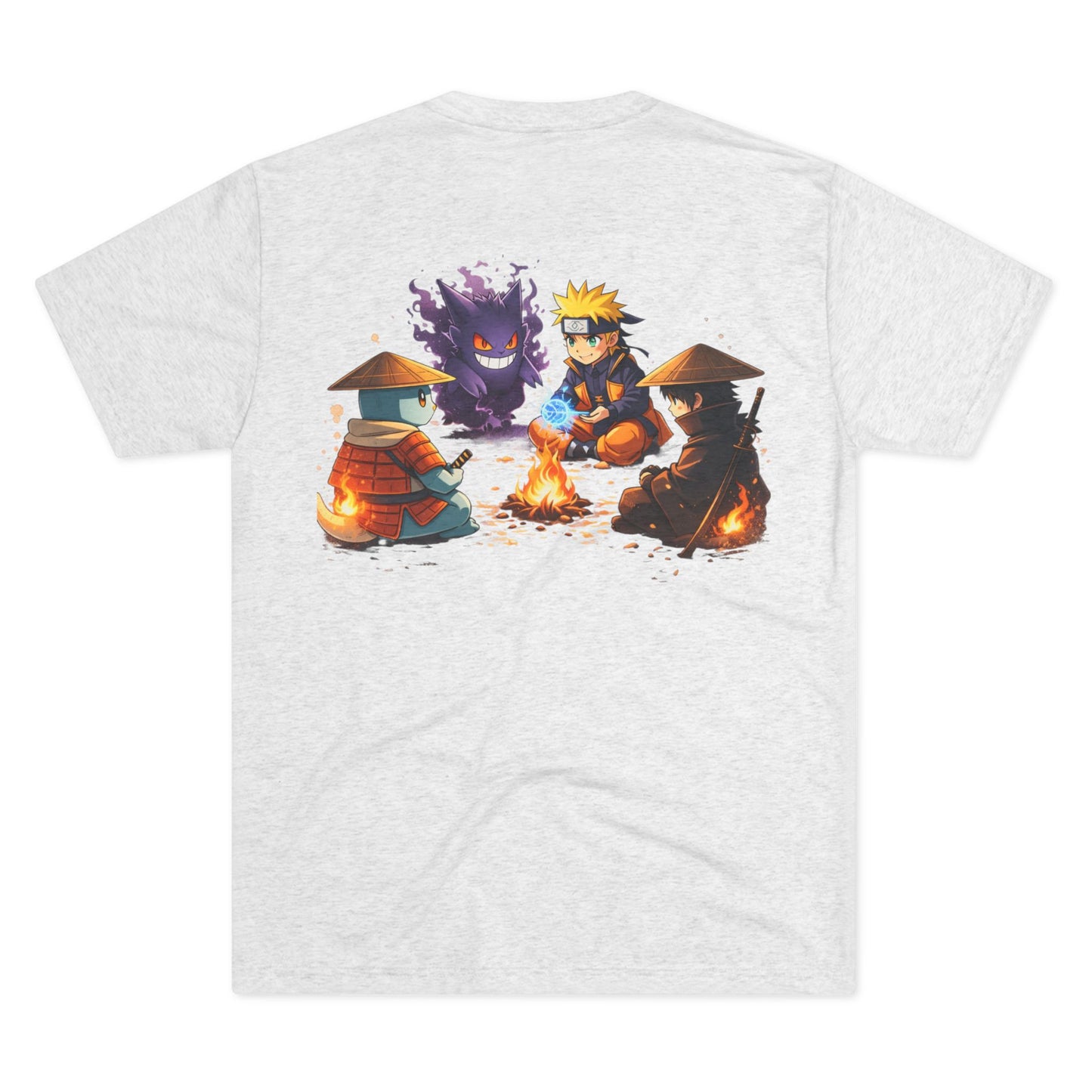 Anime Ninja Campfire Graphic Tee