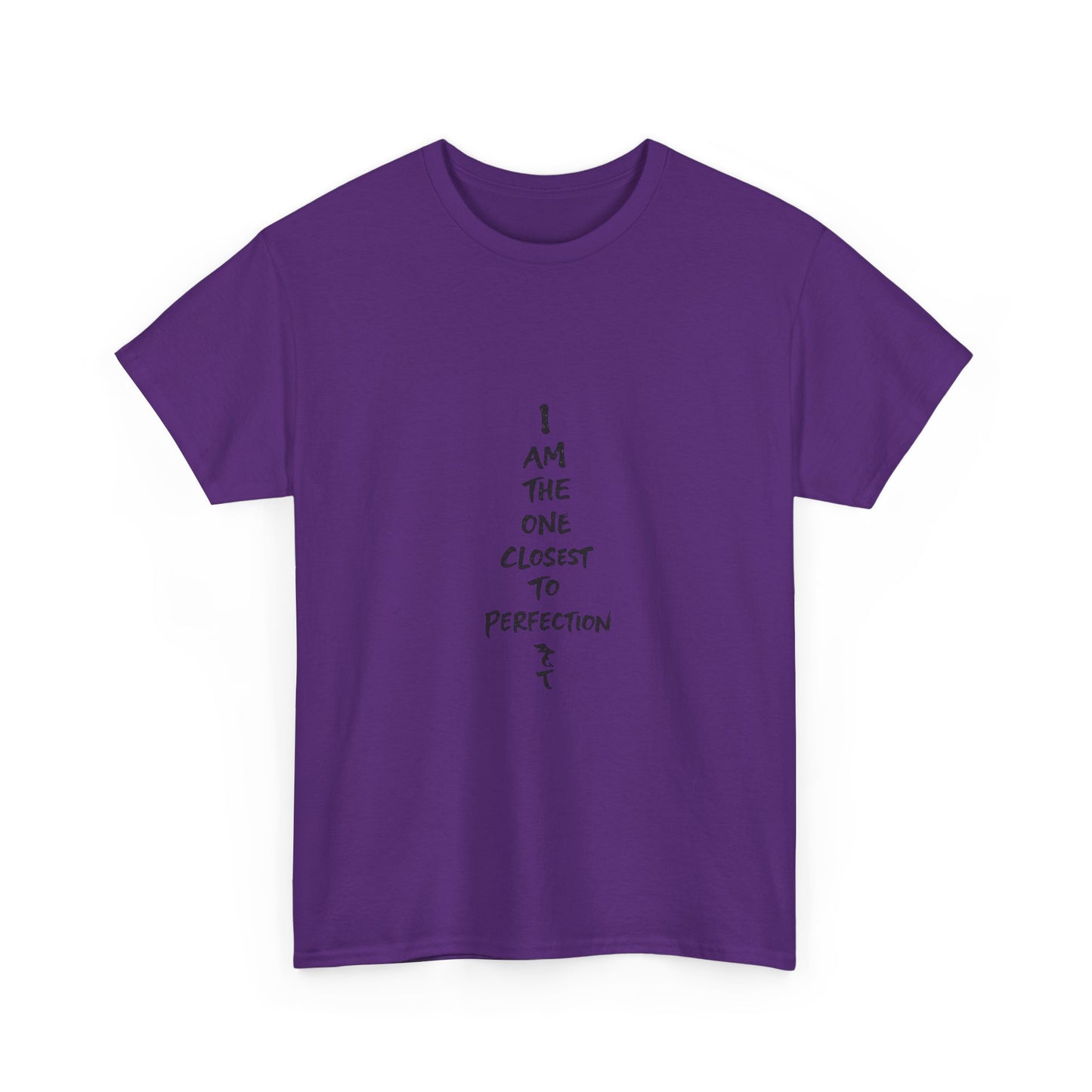 Graphic Anime T-Shirt — 'I Am The One Closest to Perfection' Graphic Tee
