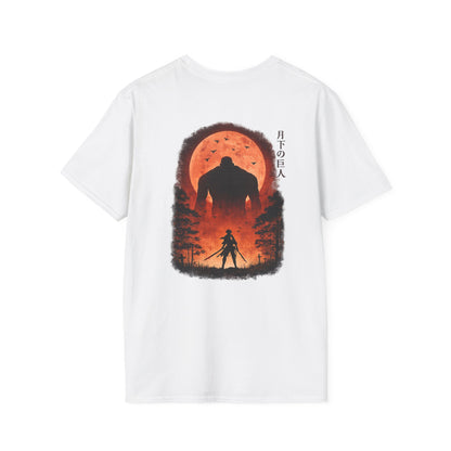 Samurai vs Titan Graphic T-Shirt — "Anybody Can Become a God or a Devil"