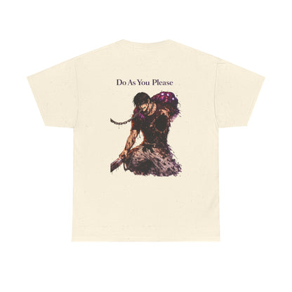 Do As You Please Warrior Tee
