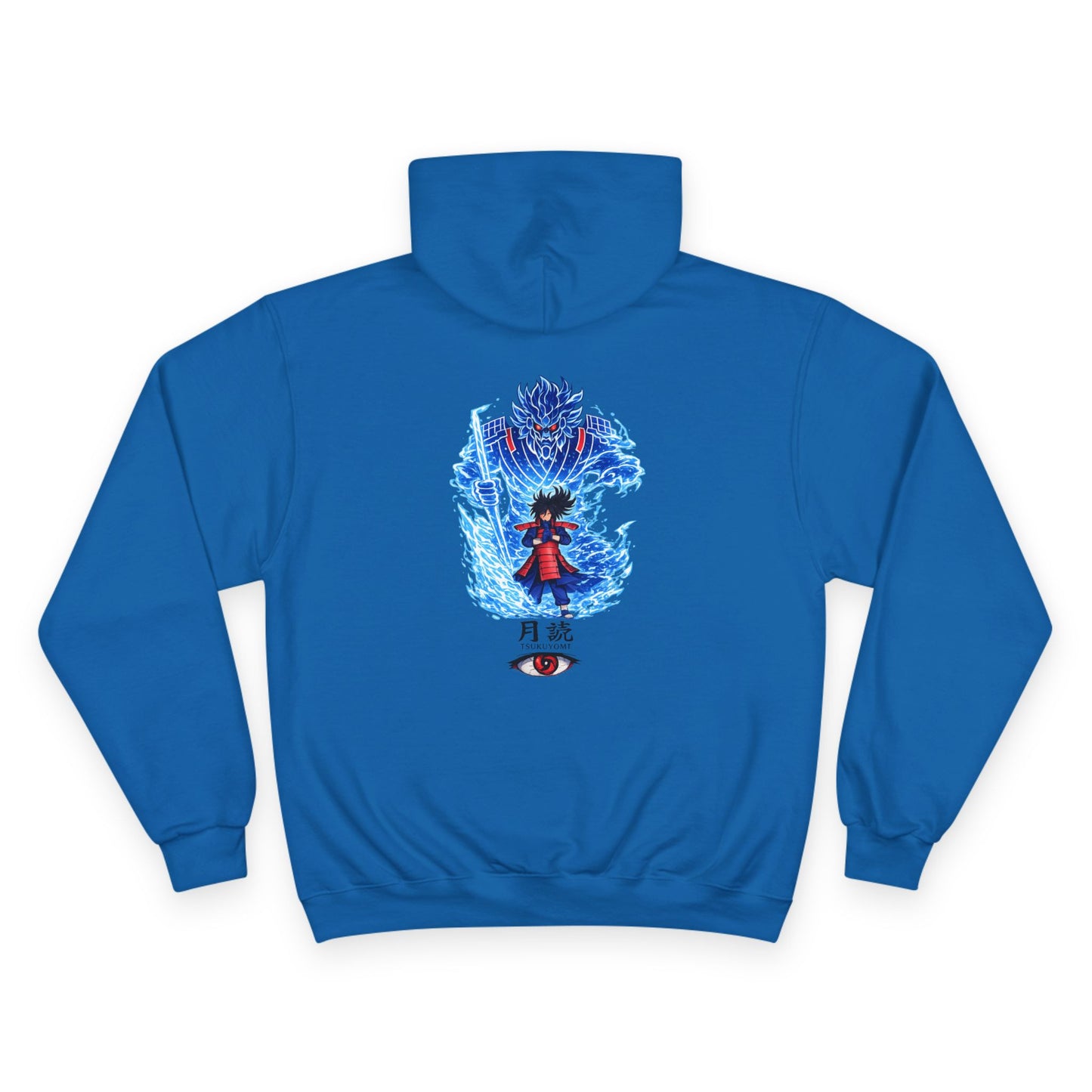 Champion Hoodie | Anime Blue Spirit Guardian Graphic Hoodie