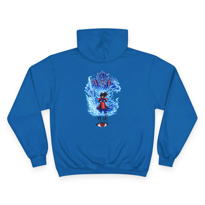 Champion Hoodie | Anime Blue Spirit Guardian Graphic Hoodie