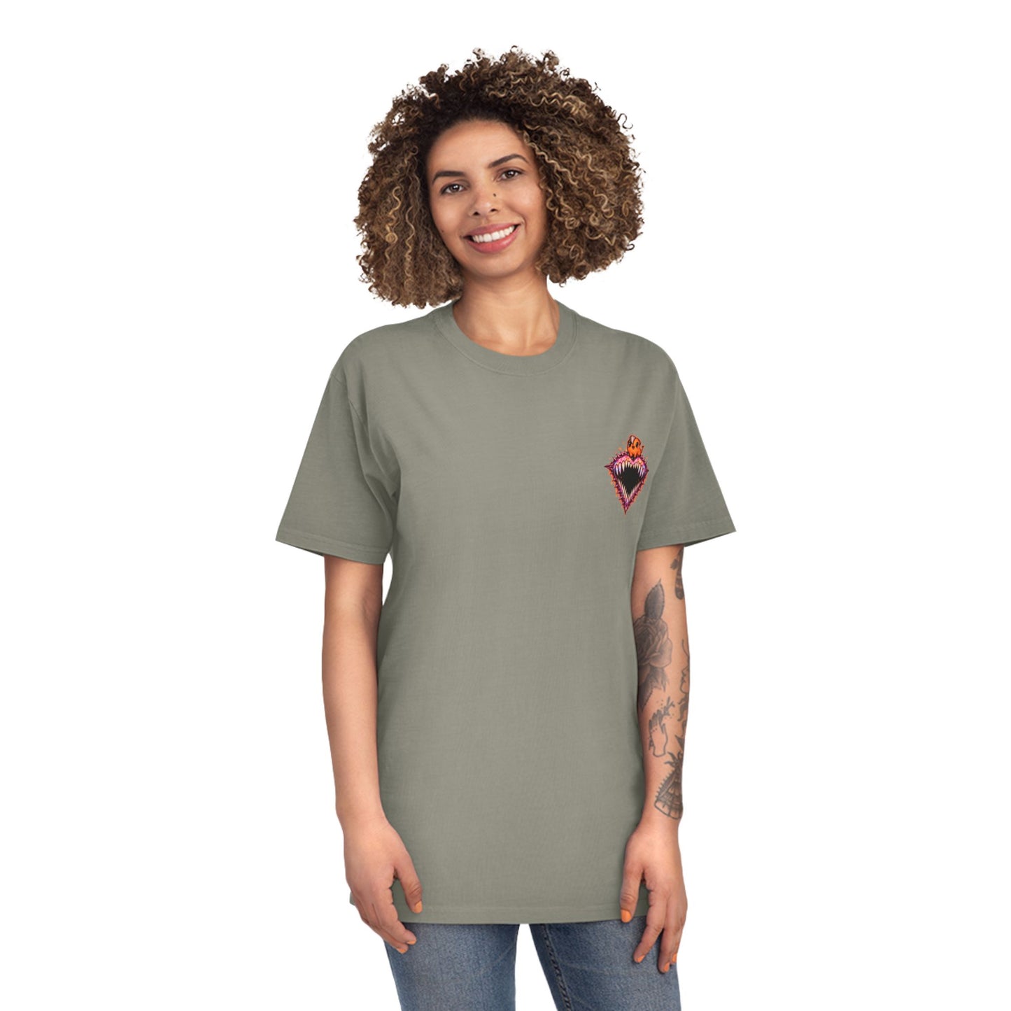 Devil Girl Anime Tee — Chainsaws & Devils Graphic Shirt