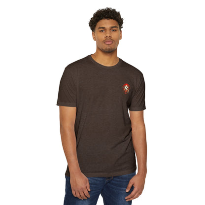 Anime Graphic T-Shirt — Red-Haired Warrior Back Print