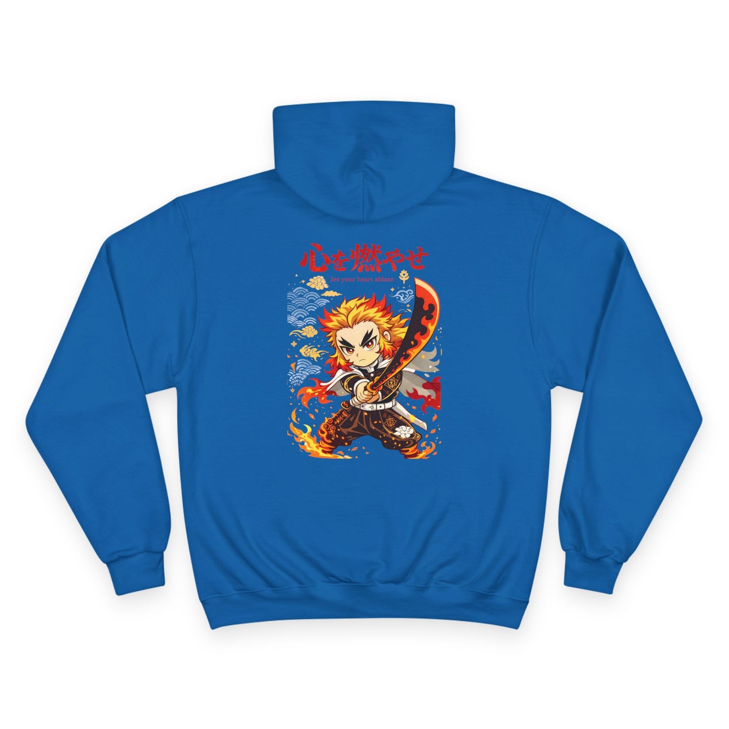 Demon Slayer Rengoku Flame Hoodie