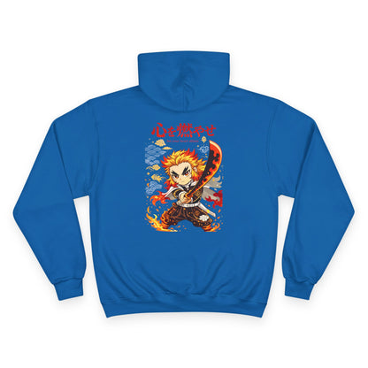 Demon Slayer Rengoku Flame Hoodie