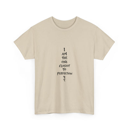 Graphic Anime T-Shirt — 'I Am The One Closest to Perfection' Graphic Tee