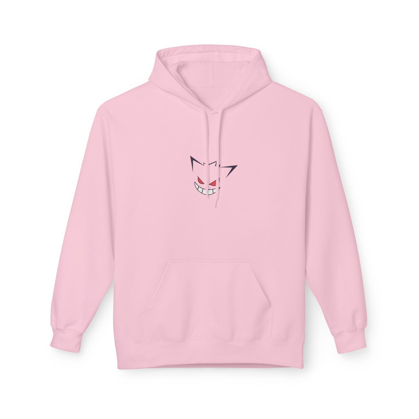 Horror Cat Hoodie — Japanese Kanji Dark Forest Graphic Pullover
