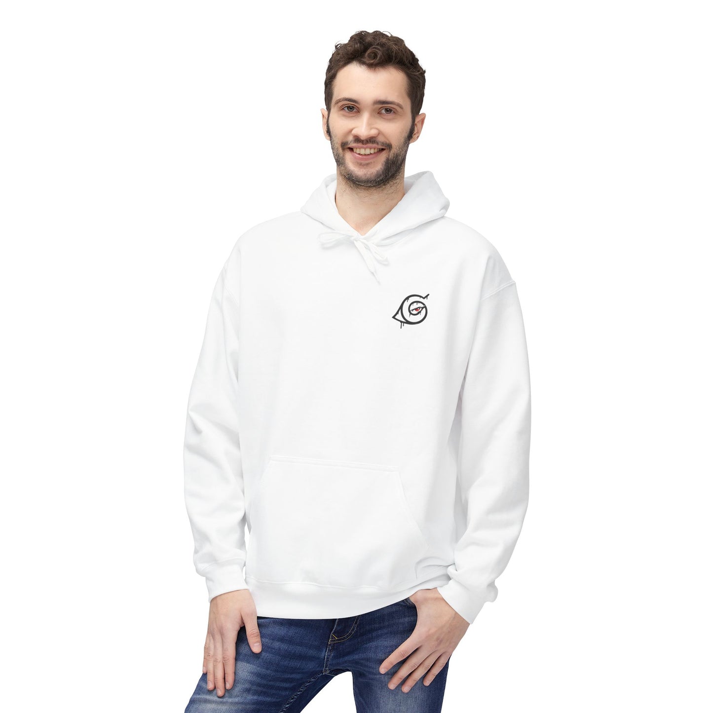 Anime Masked Shinobi Hoodie — 'Every sin tells part of the path' Graphic Pullover