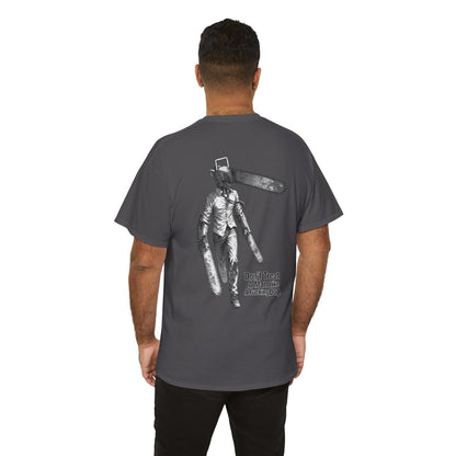 Devil Engine Graphic Tee — “Don’t Treat A Man Like A Fucking Dog” Manga Shirt