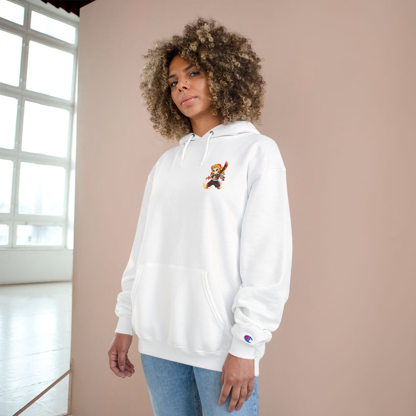 Demon Slayer Rengoku Flame Hoodie