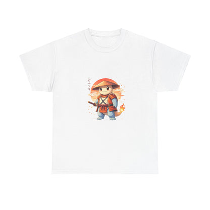 Adventure Fire Mage T-Shirt — Cute Warrior Character Tee