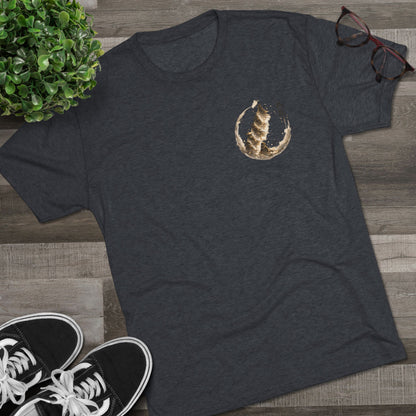 T-Shirt — Minimal Japanese Sumi-e Foxes Graphic Tee