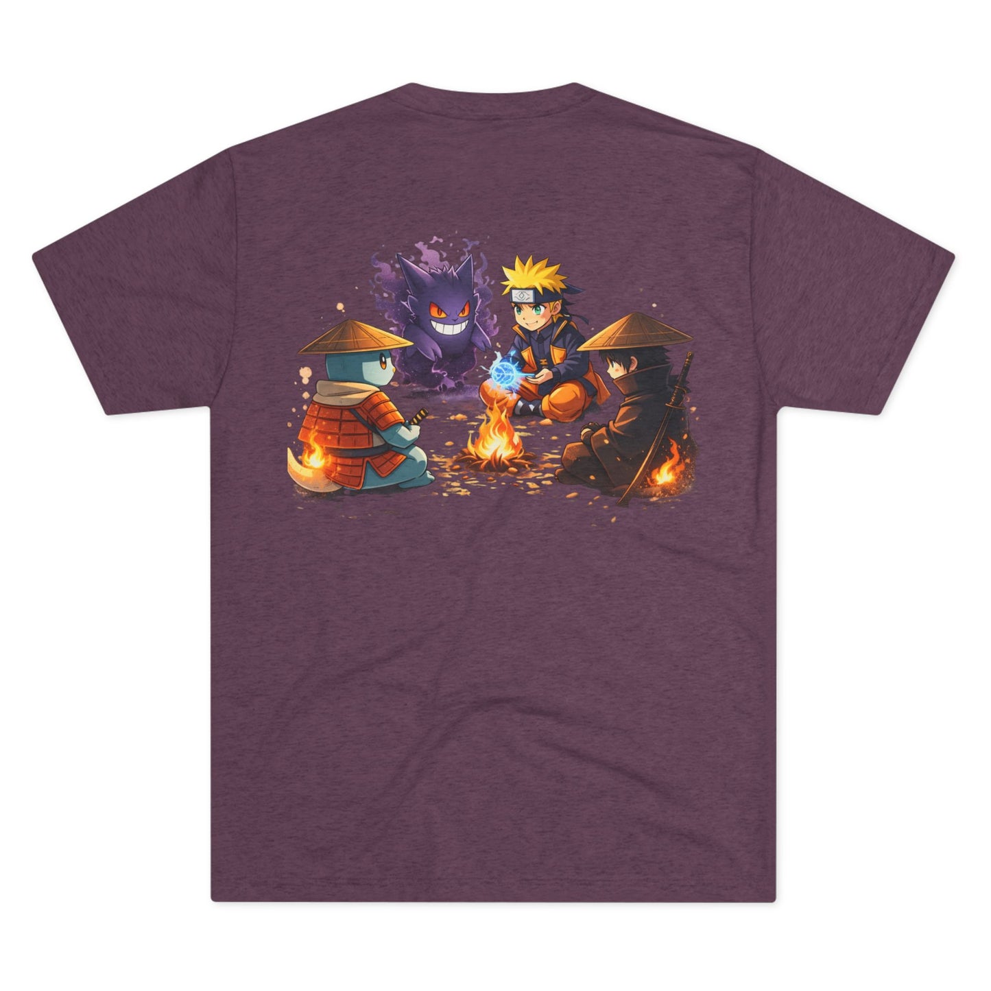Anime Ninja Campfire Graphic Tee