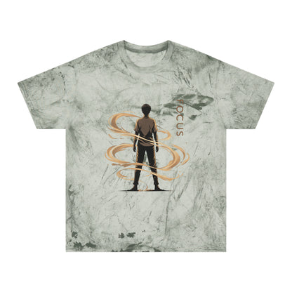 Focus silhouette tee | T-Shirt | Inspirational, silhouette with swirling energy