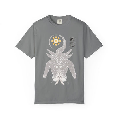 Demon sigil T-Shirt — Japanese “Adapt” Kanji Graphic Tee