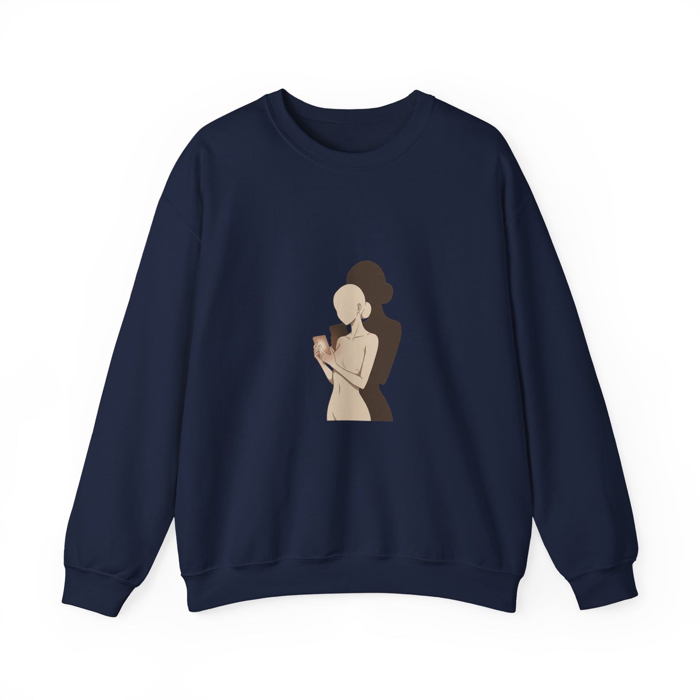 Morning Ritual Illustration Sweatshirt | cozy cafe, breakfast art