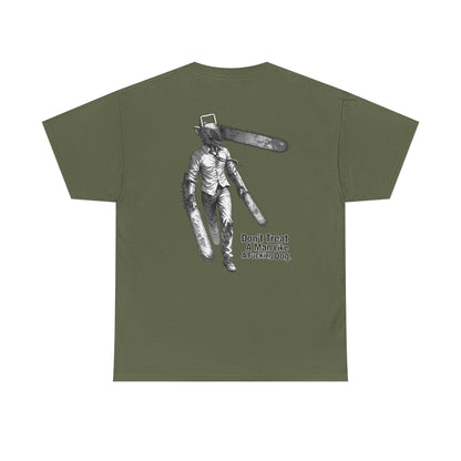 Devil Engine Graphic Tee — “Don’t Treat A Man Like A Fucking Dog” Manga Shirt