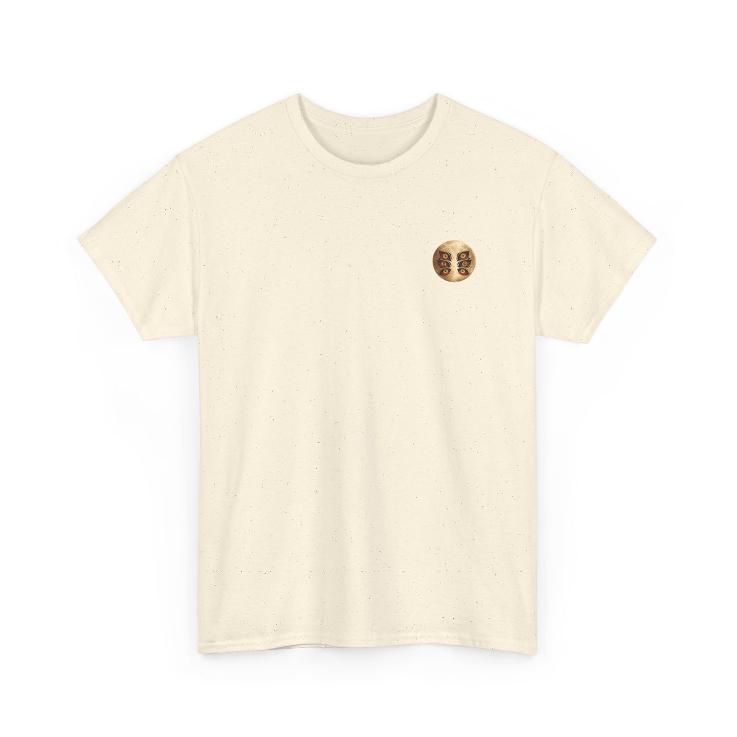 Samurai Moonback T‑Shirt — Japanese Warrior Graphic Tee