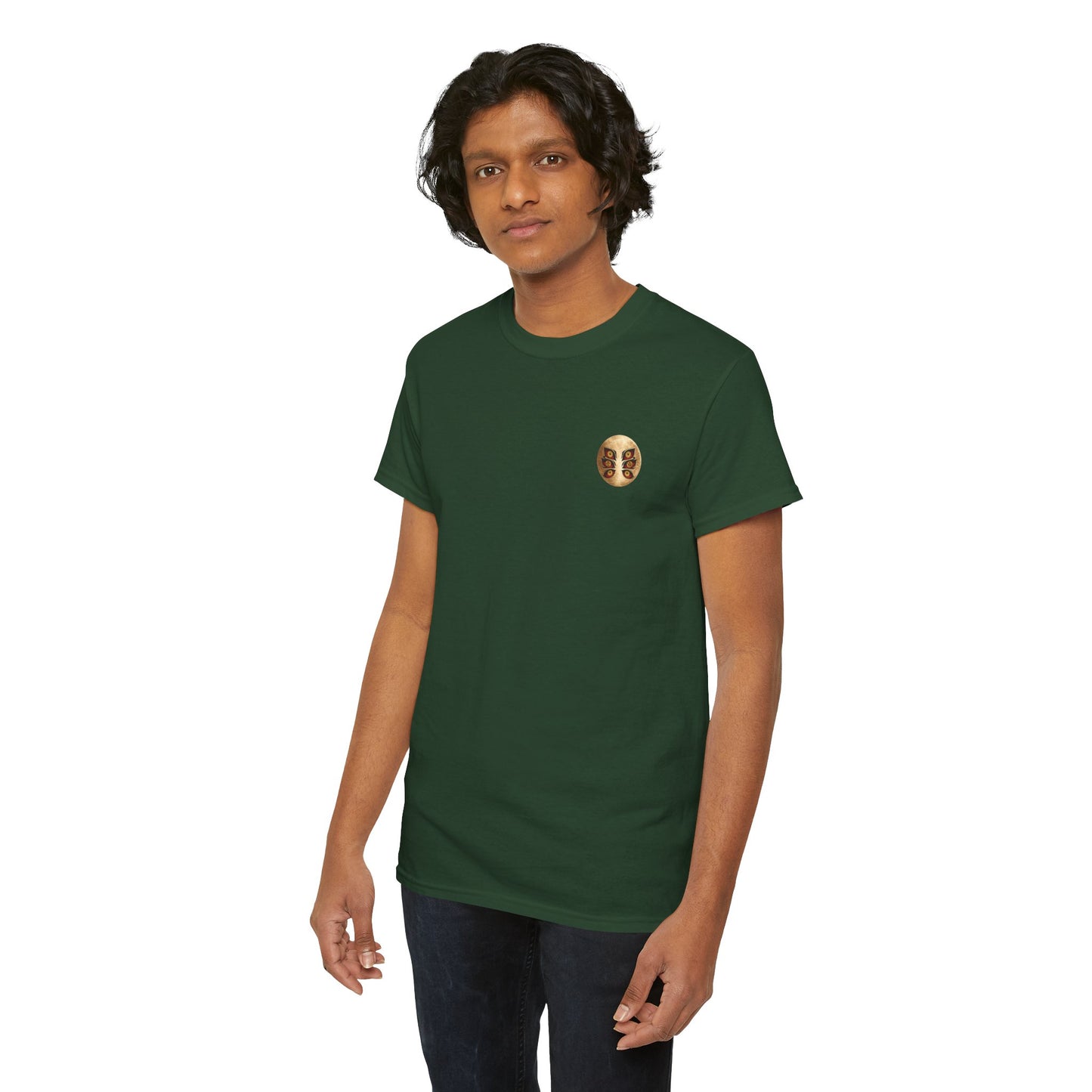 Samurai Moonback T‑Shirt — Japanese Warrior Graphic Tee