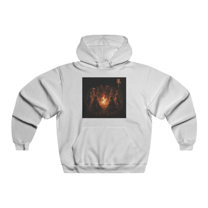 Hoodie - Spooky Campfire Skeletons Graphic Pullover