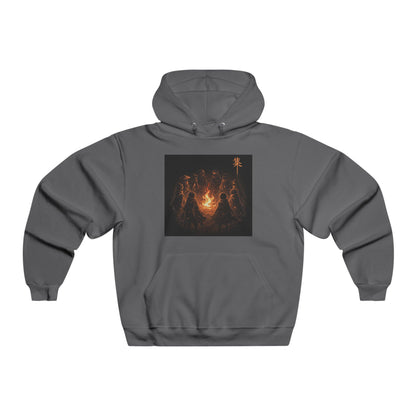 Hoodie - Spooky Campfire Skeletons Graphic Pullover