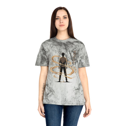 Focus silhouette tee | T-Shirt | Inspirational, silhouette with swirling energy
