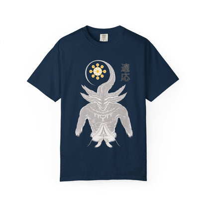 Demon sigil T-Shirt — Japanese “Adapt” Kanji Graphic Tee
