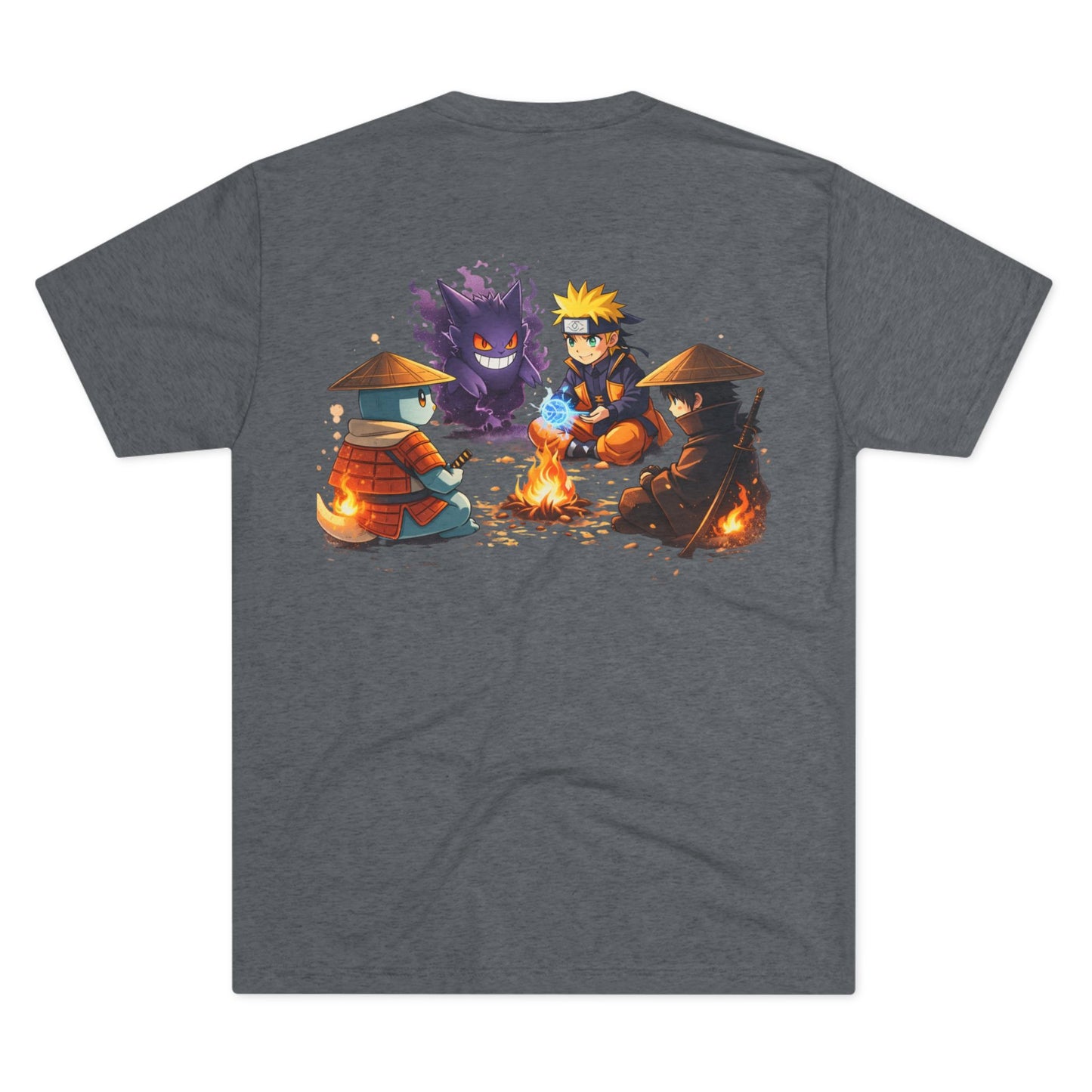 Anime Ninja Campfire Graphic Tee