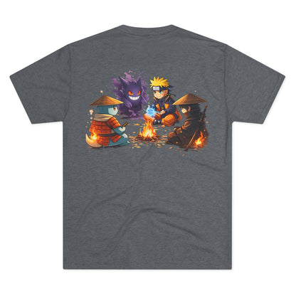 Anime Ninja Campfire Graphic Tee