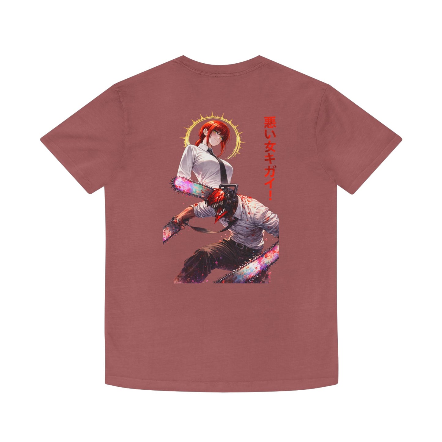 Devil Girl Anime Tee — Chainsaws & Devils Graphic Shirt