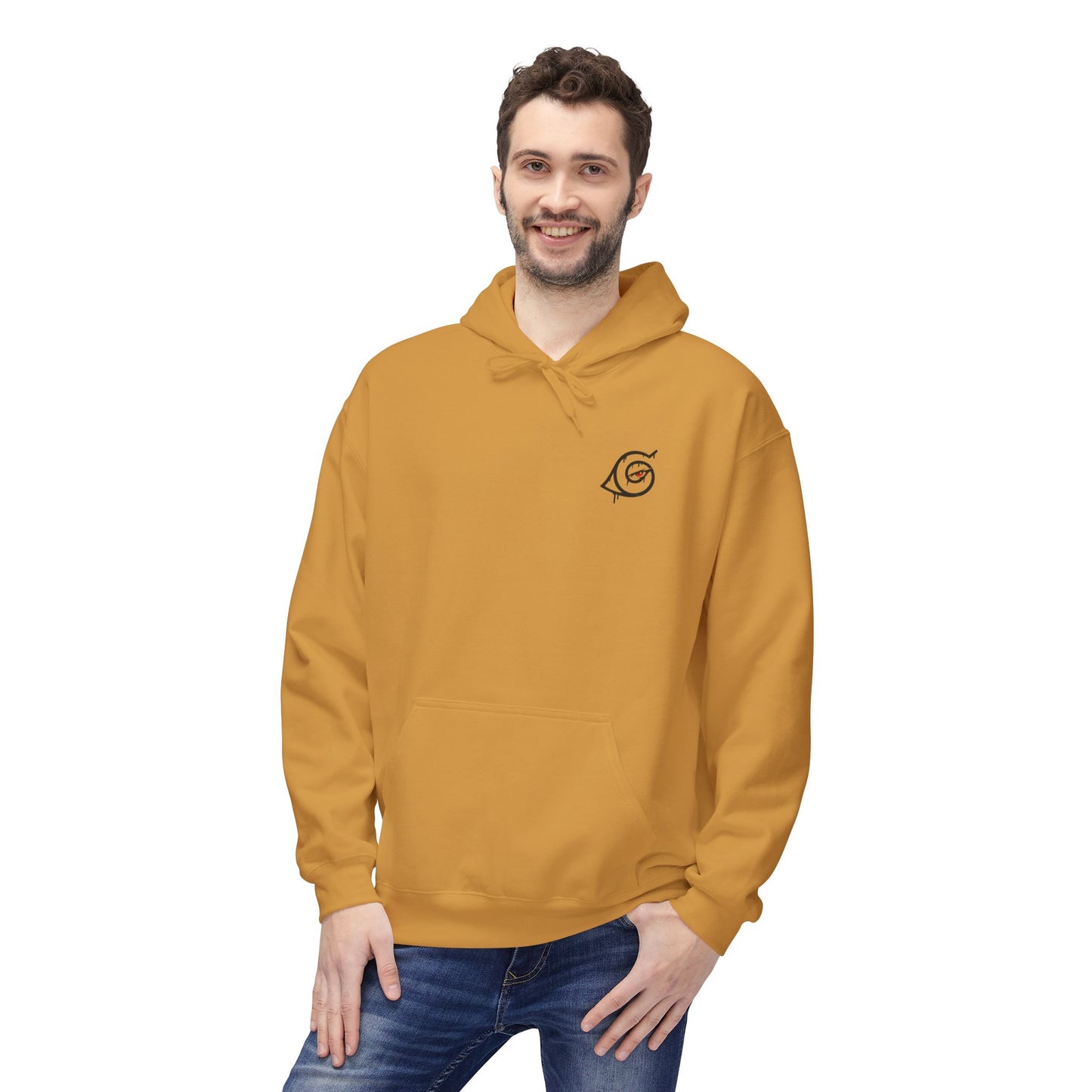 Anime Masked Shinobi Hoodie — 'Every sin tells part of the path' Graphic Pullover