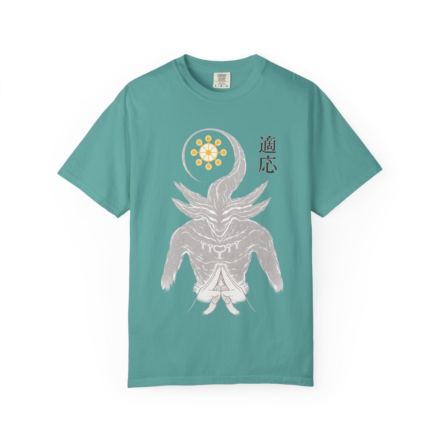 Demon sigil T-Shirt — Japanese “Adapt” Kanji Graphic Tee