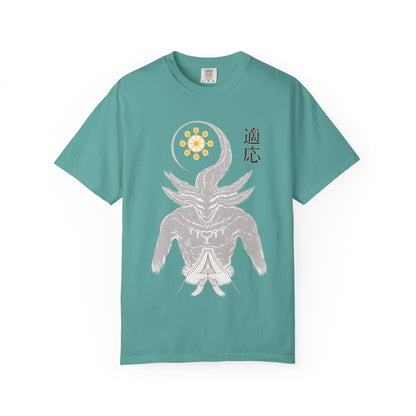 Demon sigil T-Shirt — Japanese “Adapt” Kanji Graphic Tee