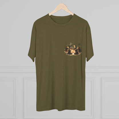 Anime Ninja Campfire Graphic Tee