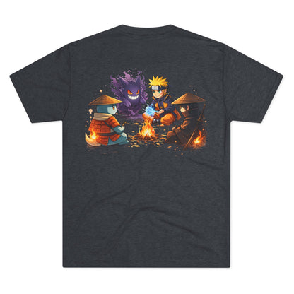 Anime Ninja Campfire Graphic Tee
