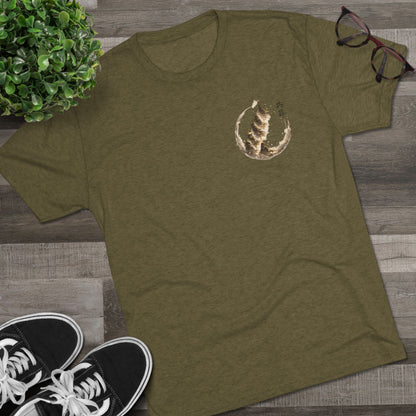 T-Shirt — Minimal Japanese Sumi-e Foxes Graphic Tee