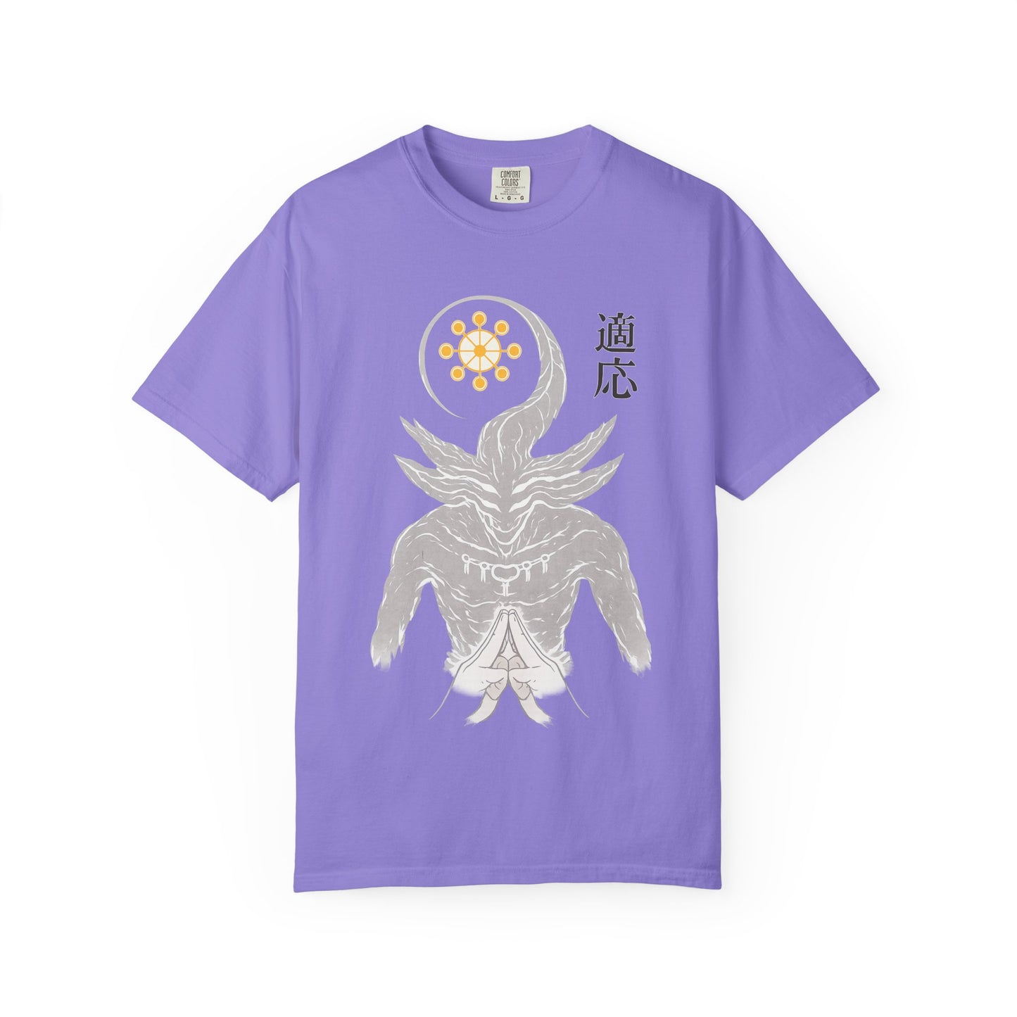 Demon sigil T-Shirt — Japanese “Adapt” Kanji Graphic Tee