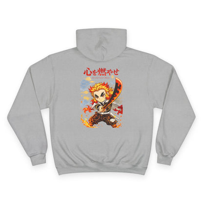 Demon Slayer Rengoku Flame Hoodie