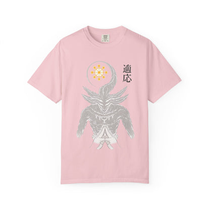 Demon sigil T-Shirt — Japanese “Adapt” Kanji Graphic Tee