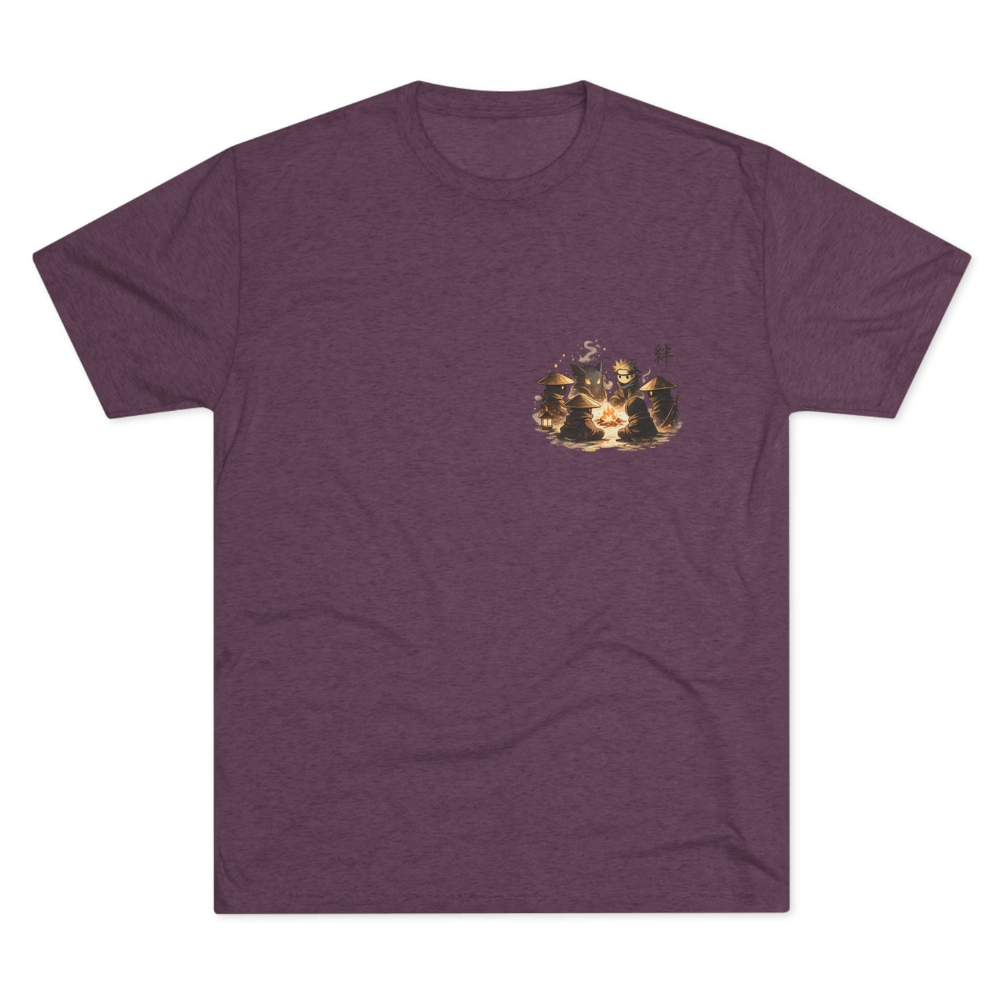Anime Ninja Campfire Graphic Tee