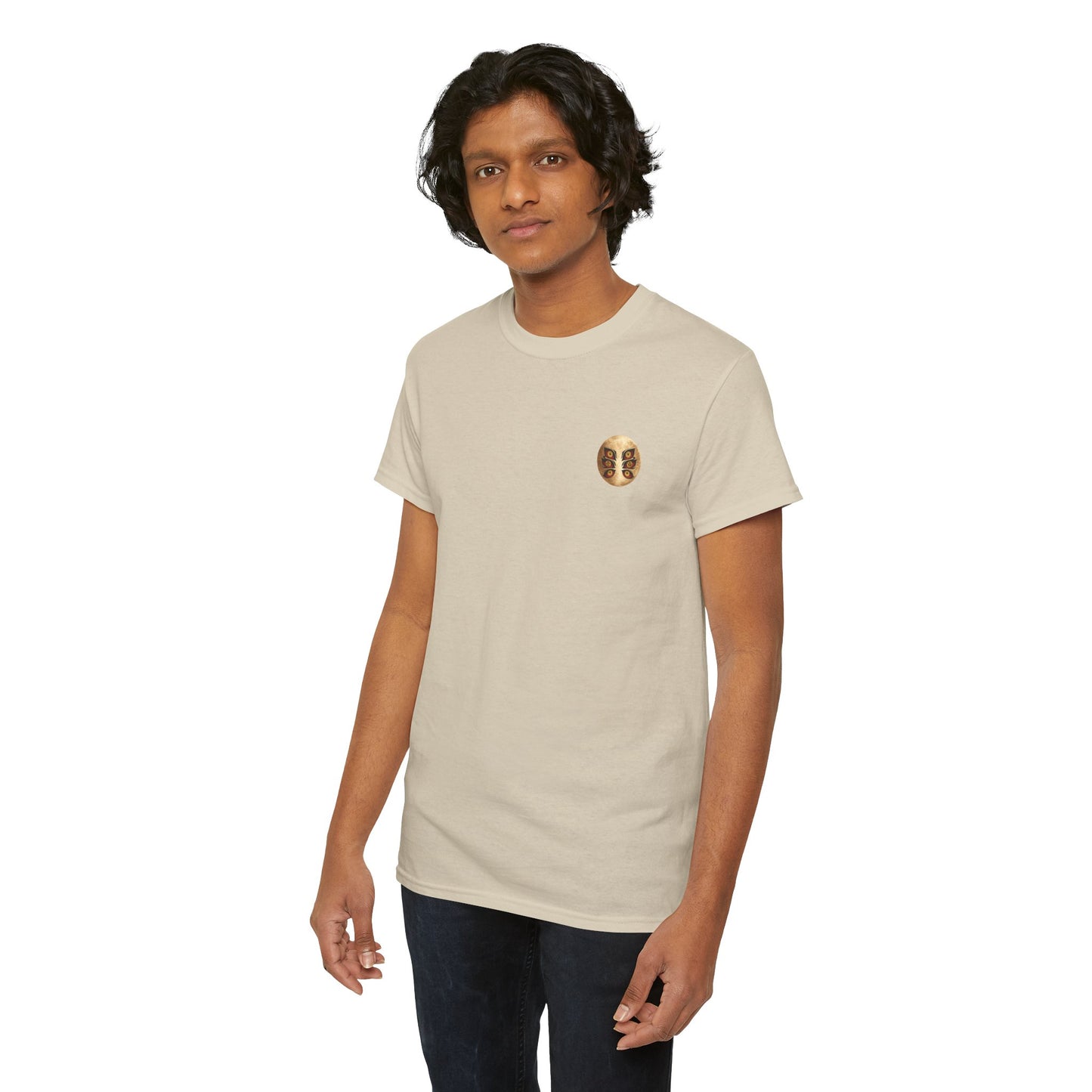 Samurai Moonback T‑Shirt — Japanese Warrior Graphic Tee
