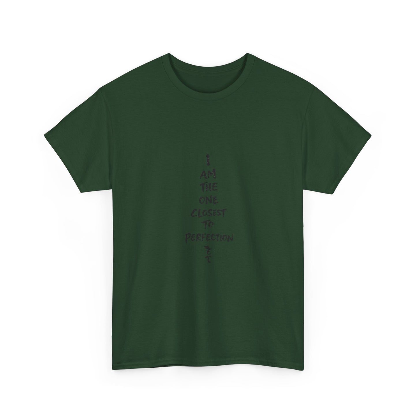 Graphic Anime T-Shirt — 'I Am The One Closest to Perfection' Graphic Tee