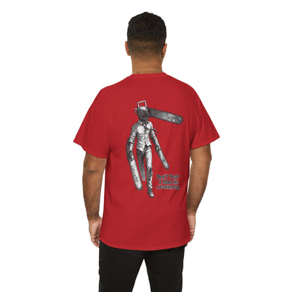 Devil Engine Graphic Tee — “Don’t Treat A Man Like A Fucking Dog” Manga Shirt