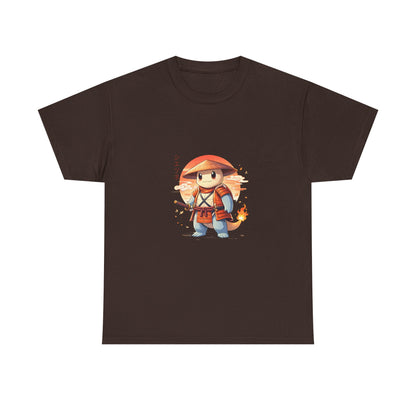 Adventure Fire Mage T-Shirt — Cute Warrior Character Tee
