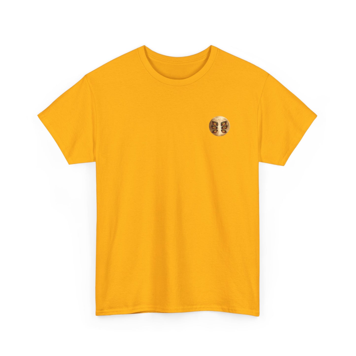Samurai Moonback T‑Shirt — Japanese Warrior Graphic Tee