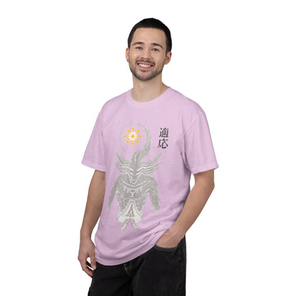Demon sigil T-Shirt — Japanese “Adapt” Kanji Graphic Tee