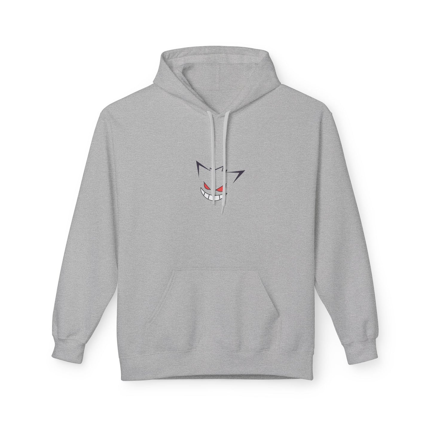 Horror Cat Hoodie — Japanese Kanji Dark Forest Graphic Pullover
